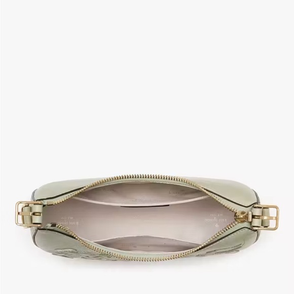 Kate Spade ♠️ Nova Floral Applique Crescent Shoulder Bag - Picture 4 of 5